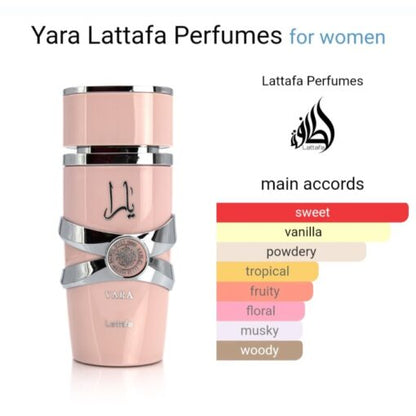 Lattafa YARA – Eau de Parfum Femme 100ml
