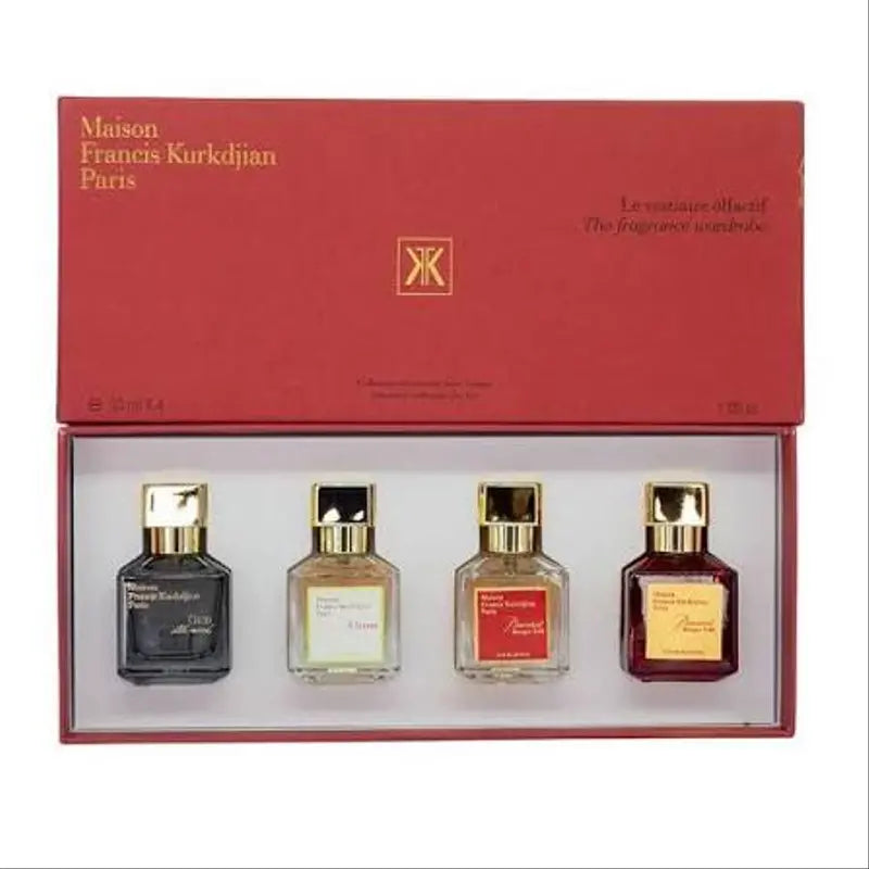 Coffret Maison Francis Kurkdjian – Fragrance Wardrobe Eau de Parfum (4 x 30ml)