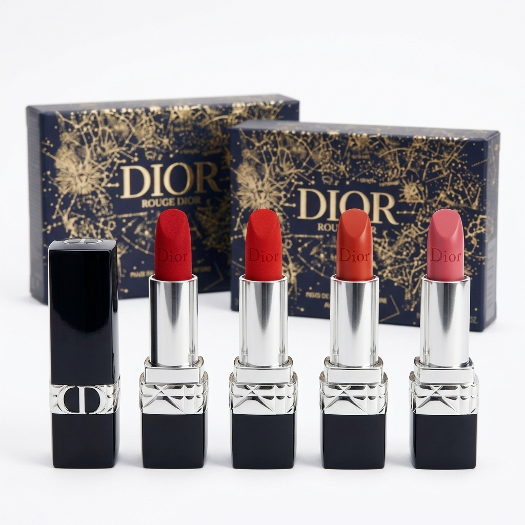 Coffret Mini Rouge Dior – L'Édition Iconique (4 x 1.5g)